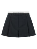 Alexander Wang Black Cotton Bermuda Shorts