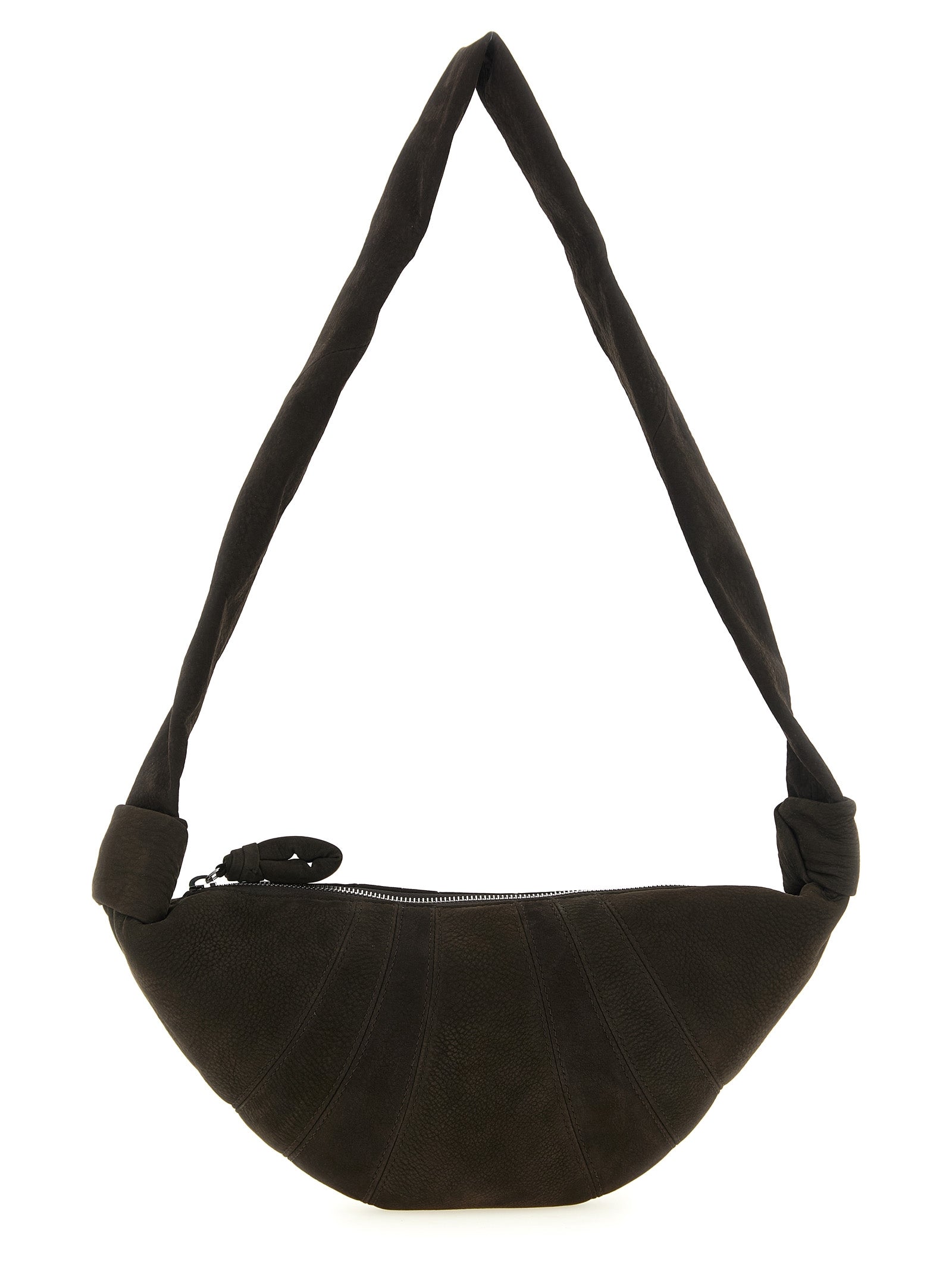 Lemaire Brown Lamb Leather Shoulder Bag