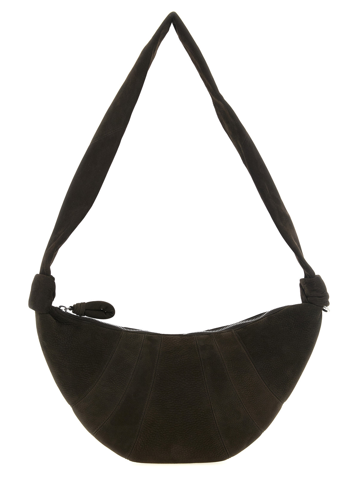 Lemaire Brown Lamb Leather Shoulder Bag