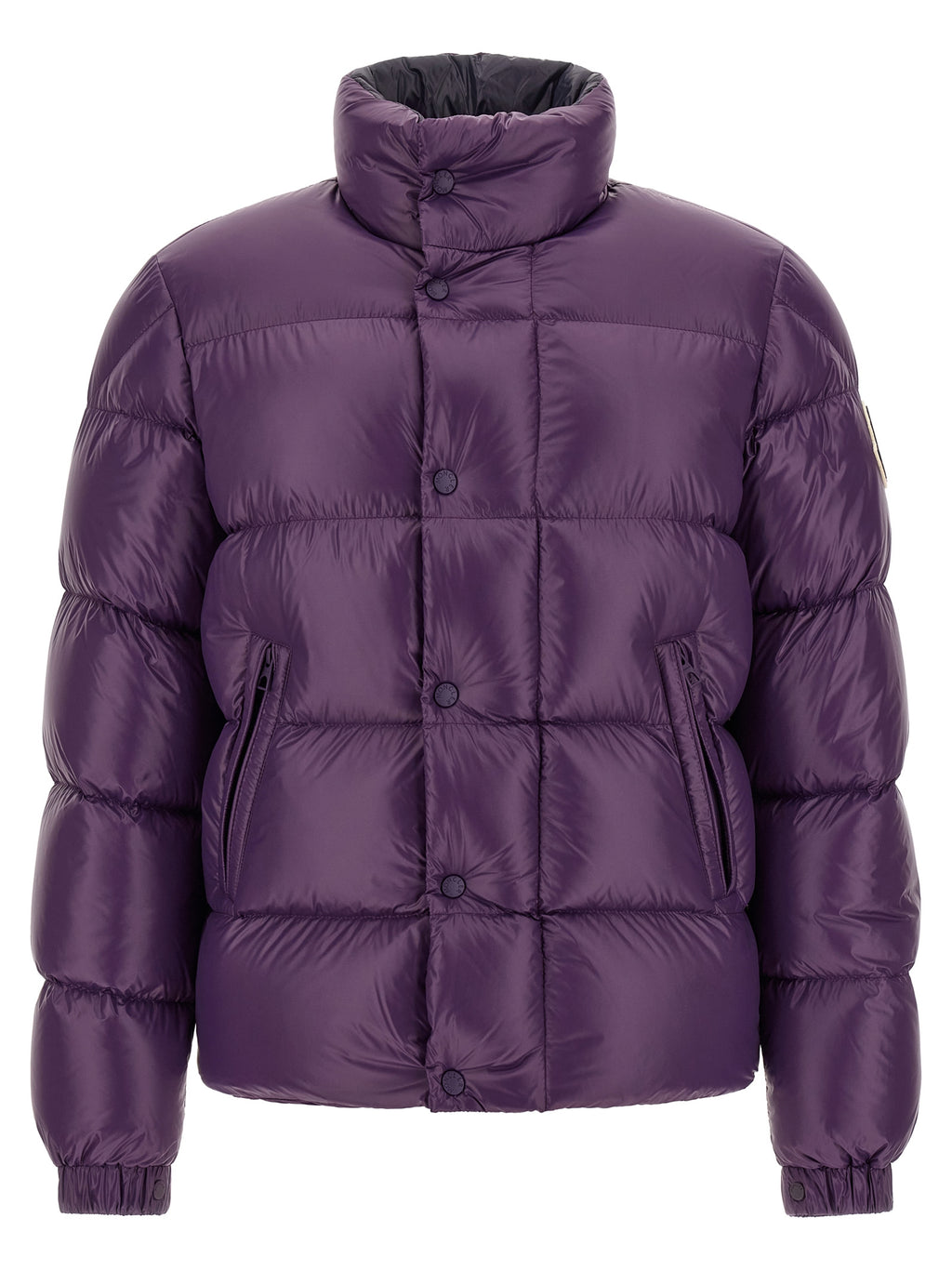 Moncler Purple Polyamide Shell Jacket