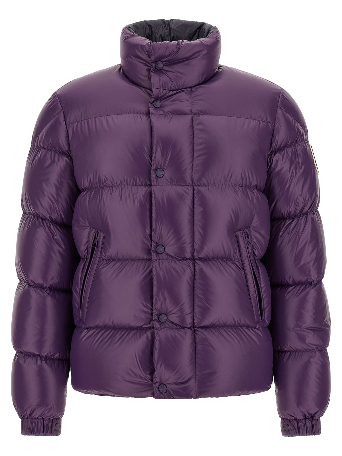 Moncler Purple Polyamide Shell Jacket
