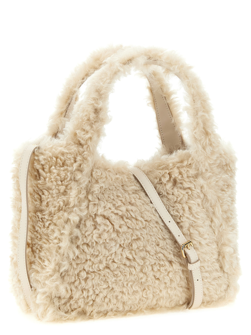 Stella McCartney Beige Polyester Tote Bag