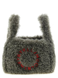 Stella McCartney Gray Polyester Shoulder Bag