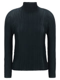 Issey Miyake Blue Polyester Cardigan