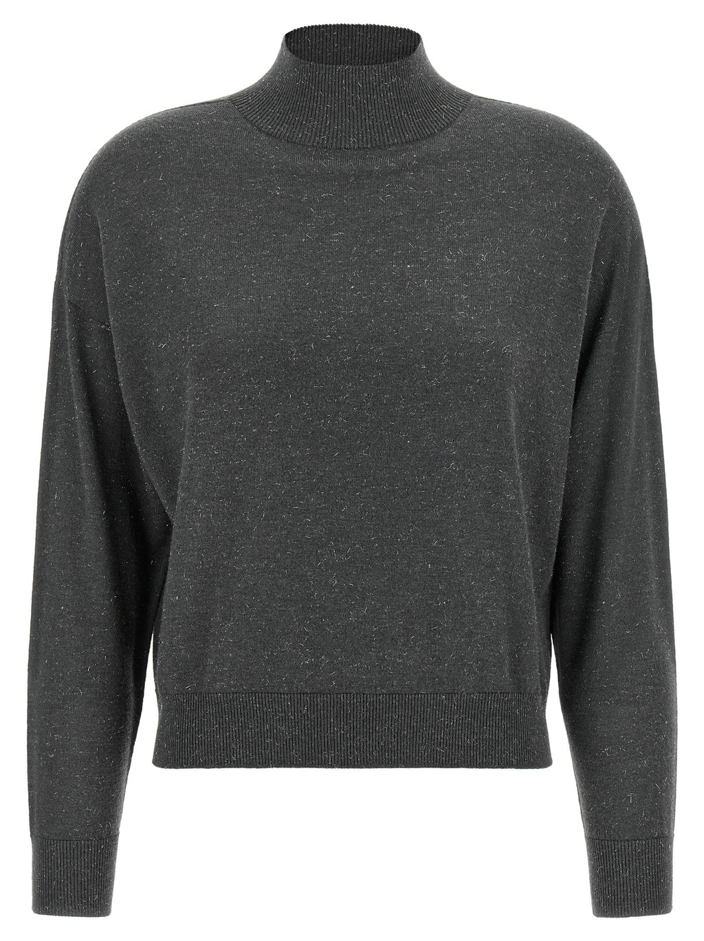 Peserico Gray Virgin Wool Cardigan