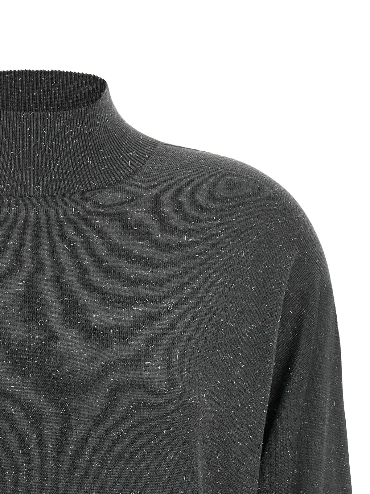 Peserico Gray Virgin Wool Cardigan