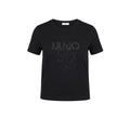 Liu Jo Black Cotton T-Shirt