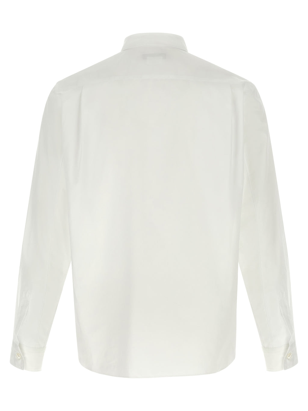 Comme Des Garçons White Cotton Blouse