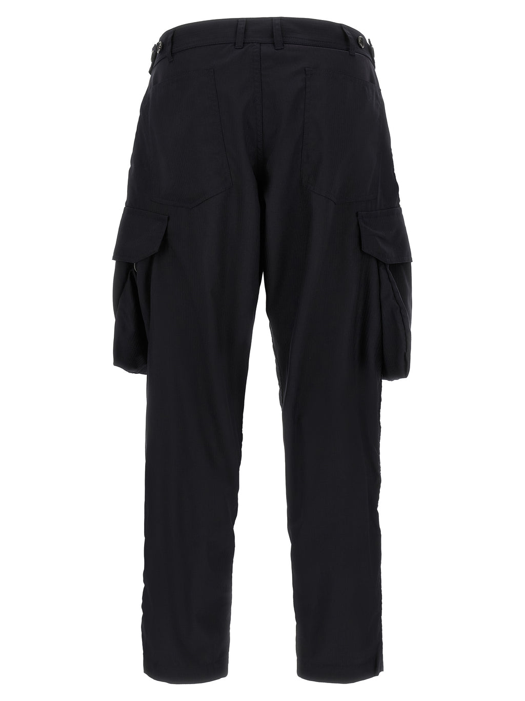 Comme Des Garçons Blue Polyester Cargo Pants