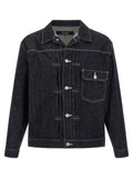Comme Des Garçons Blue Cotton Denim Jacket