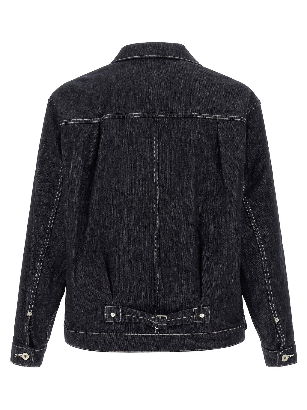 Comme Des Garçons Blue Cotton Denim Jacket