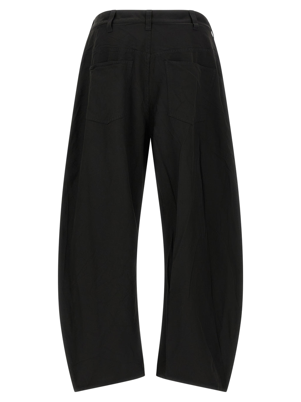 Comme Des Garçons Black Polyester Casual Pants