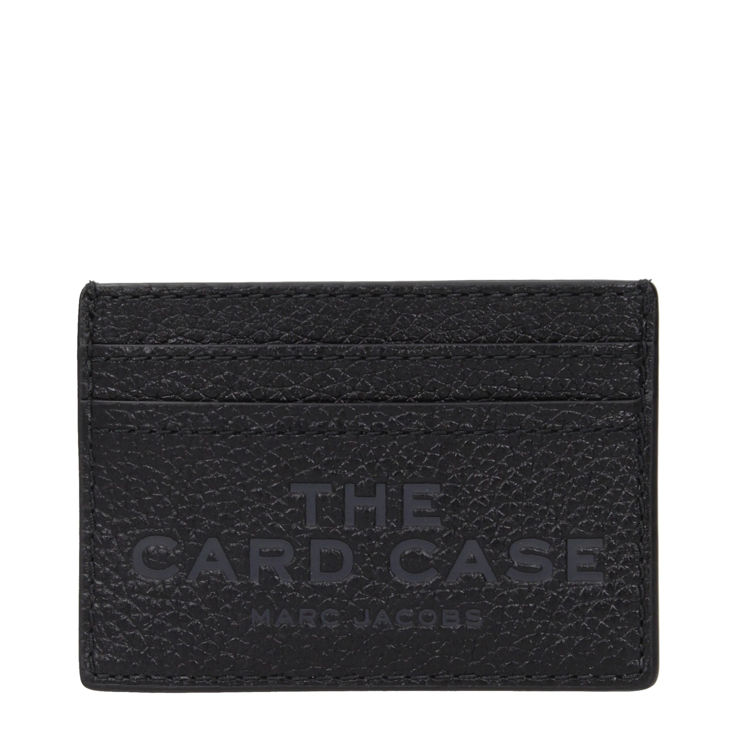 Marc Jacobs Black Leather Cardholder