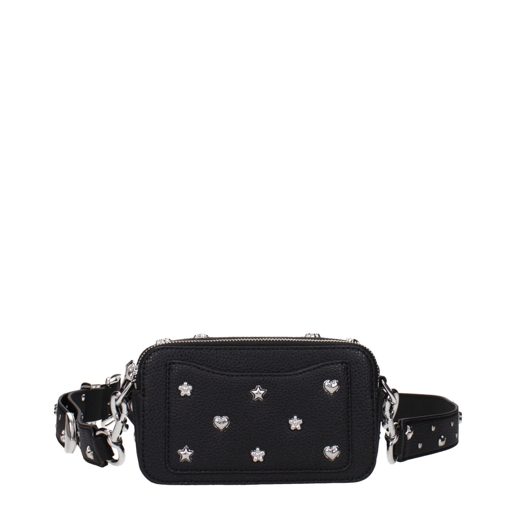 Marc Jacobs Black Leather Crossbody Bag