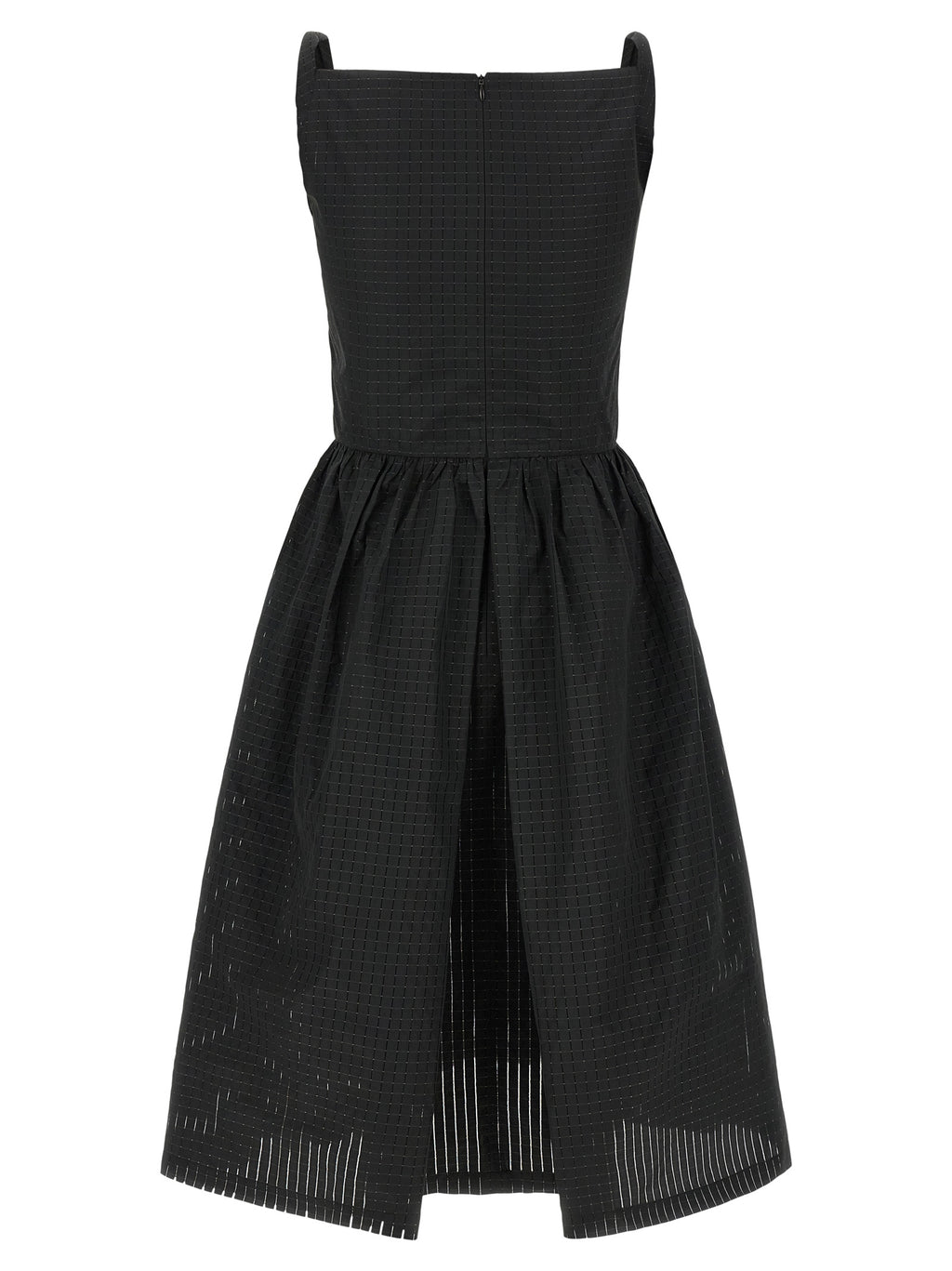 Vivienne Westwood Black Polyester Midi Dress