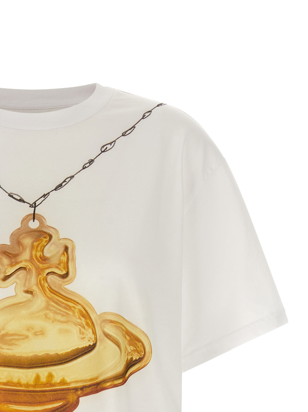 Vivienne Westwood White Cotton T-Shirt