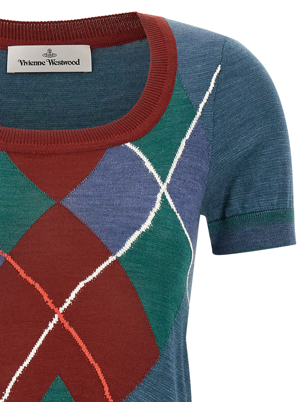 Vivienne Westwood Multicolor Wool Cardigan