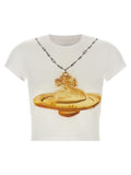 Vivienne Westwood White Cotton T-Shirt