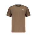 The North Face Brown Cotton Men's T-Shirt
