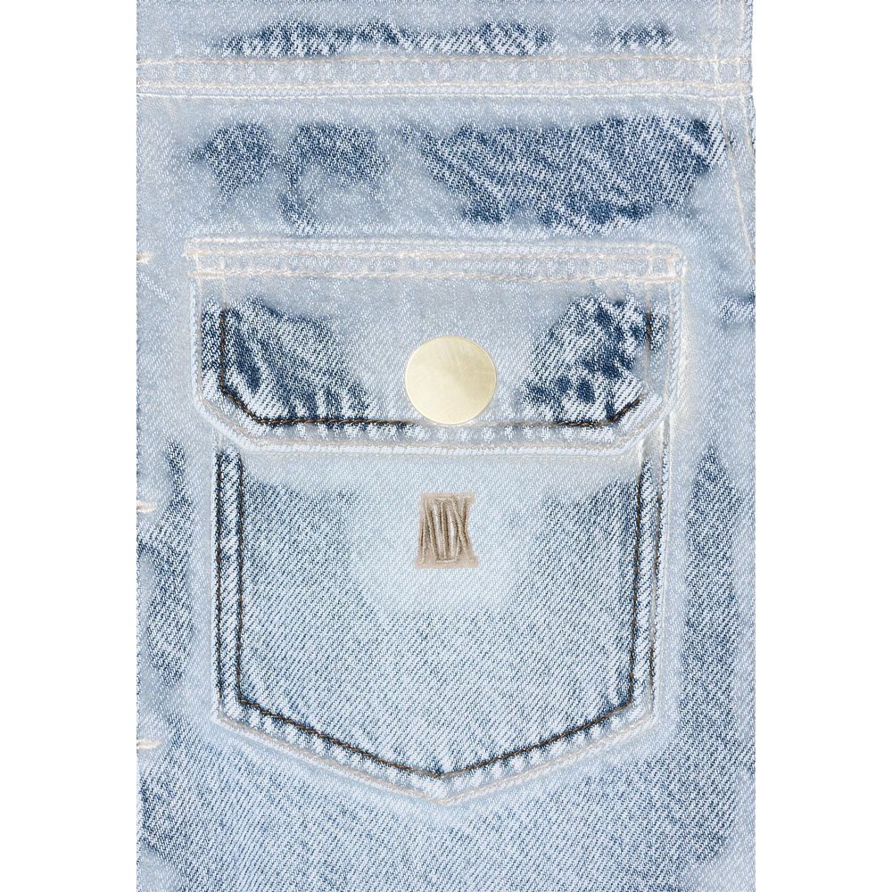 Armani Exchange Blue Kapok Denim Jacket
