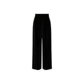 Max Mara Black Cotton Casual Pants