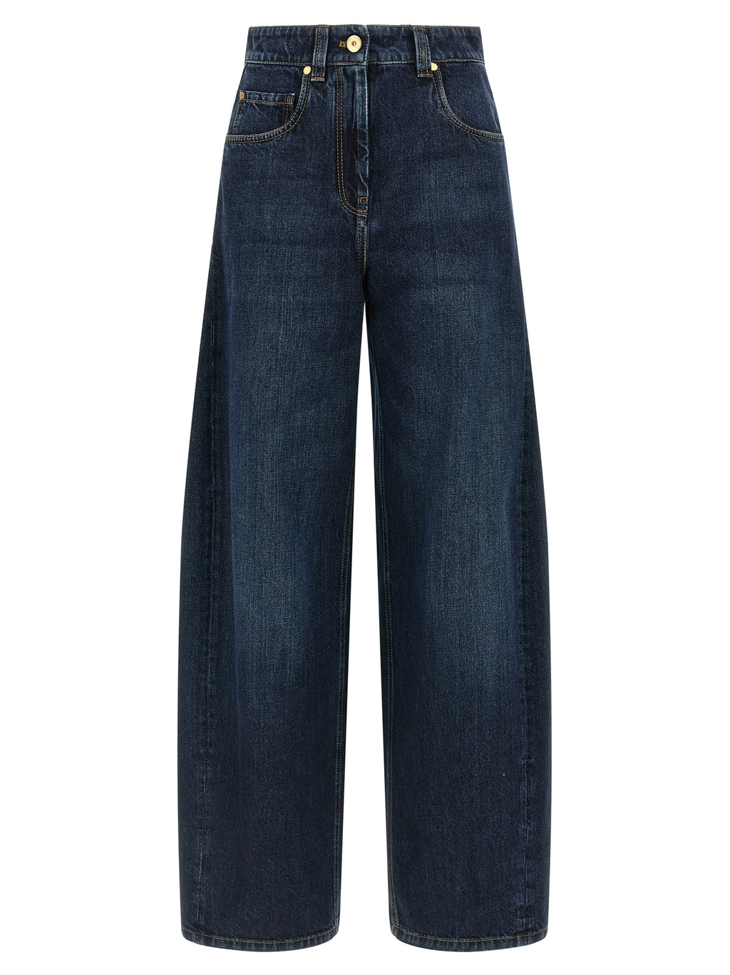 Brunello Cucinelli Blue Cotton Jeans Denim