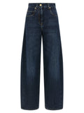 Brunello Cucinelli Blue Cotton Jeans Denim