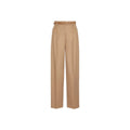 Max Mara Brown Virgin Wool Casual Pants