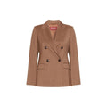 Max Mara Brown Virgin Wool Blazer