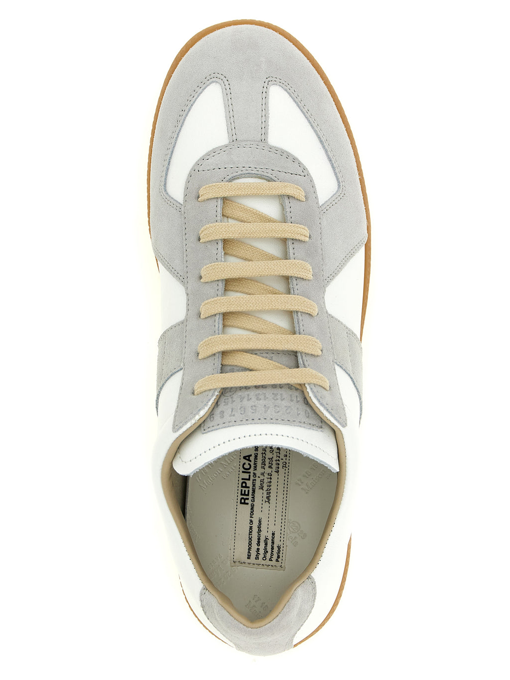 Maison Margiela White Calfskin Sneakers