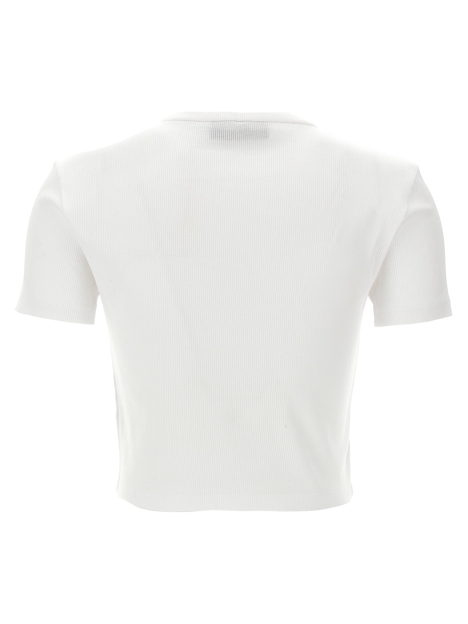 Fendi White Cotton T-Shirt