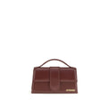 Jacquemus Bordeaux Calf Leather Bos Taurus Shoulder Bag