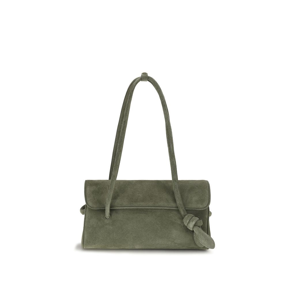 Jacquemus Bicolor Calf Leather Bos Taurus Shoulder Bag