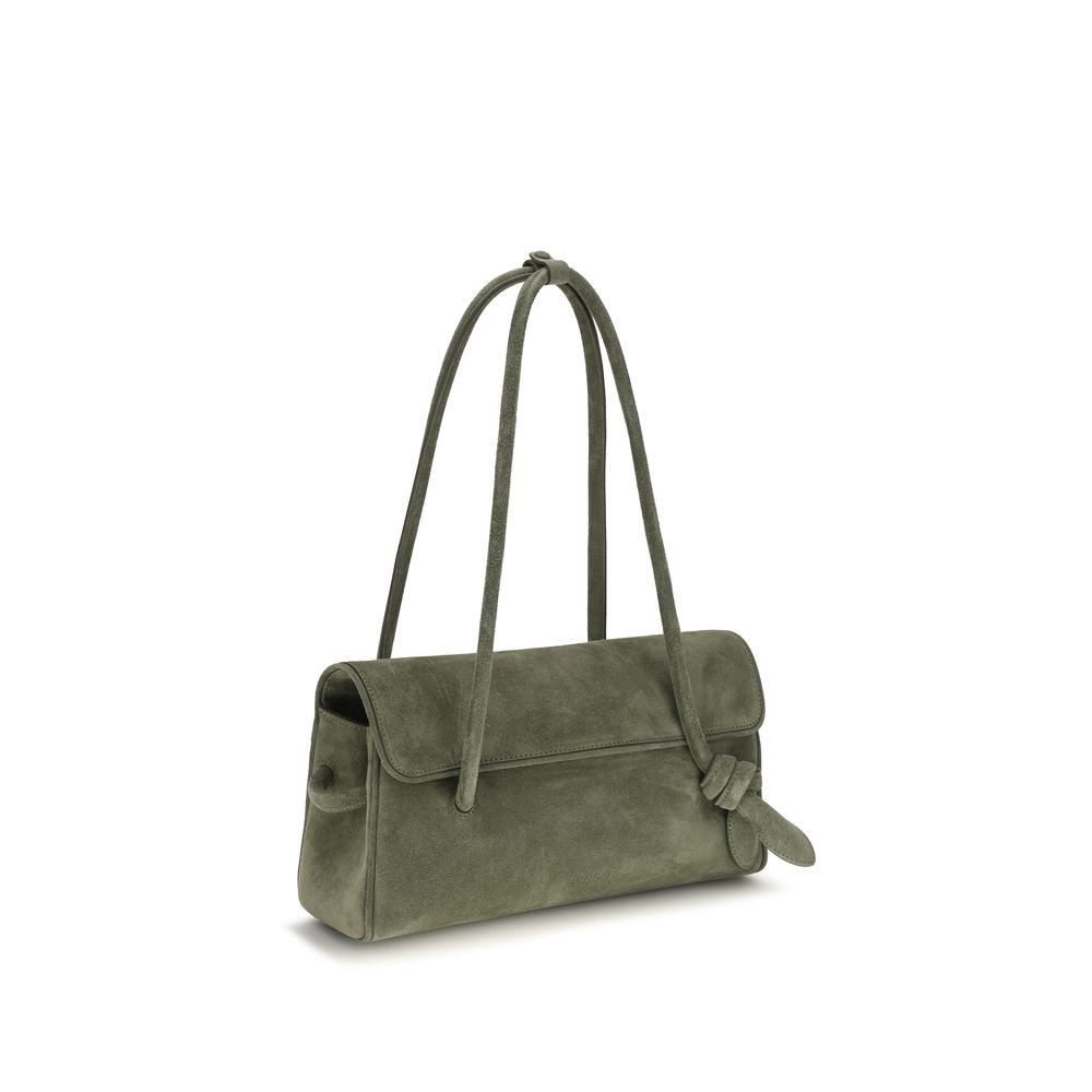 Jacquemus Bicolor Calf Leather Bos Taurus Shoulder Bag