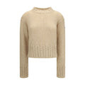 Moncler Beige Alpaca Vicugna Pacos Turtleneck