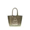 Isabel Marant Bicolor Cotton Shoulder Bag
