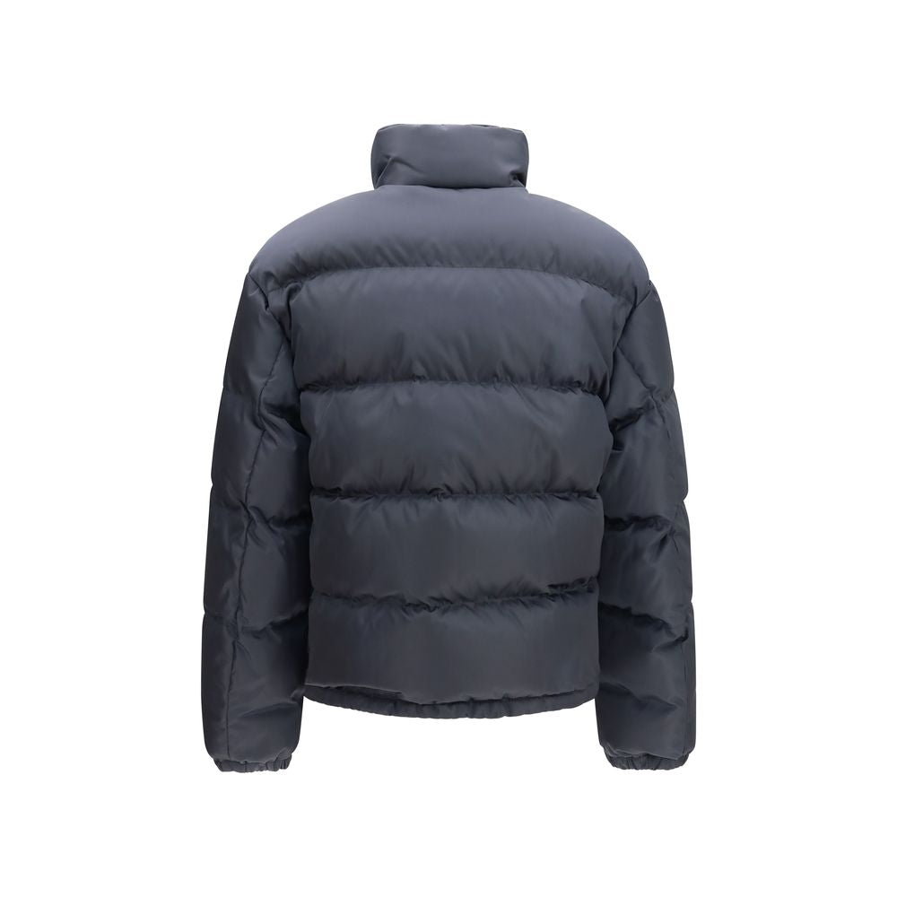 Prada Blue Polyamide Full-Length Jacket