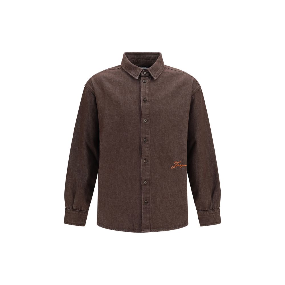 Jacquemus Brown Denim Shirt