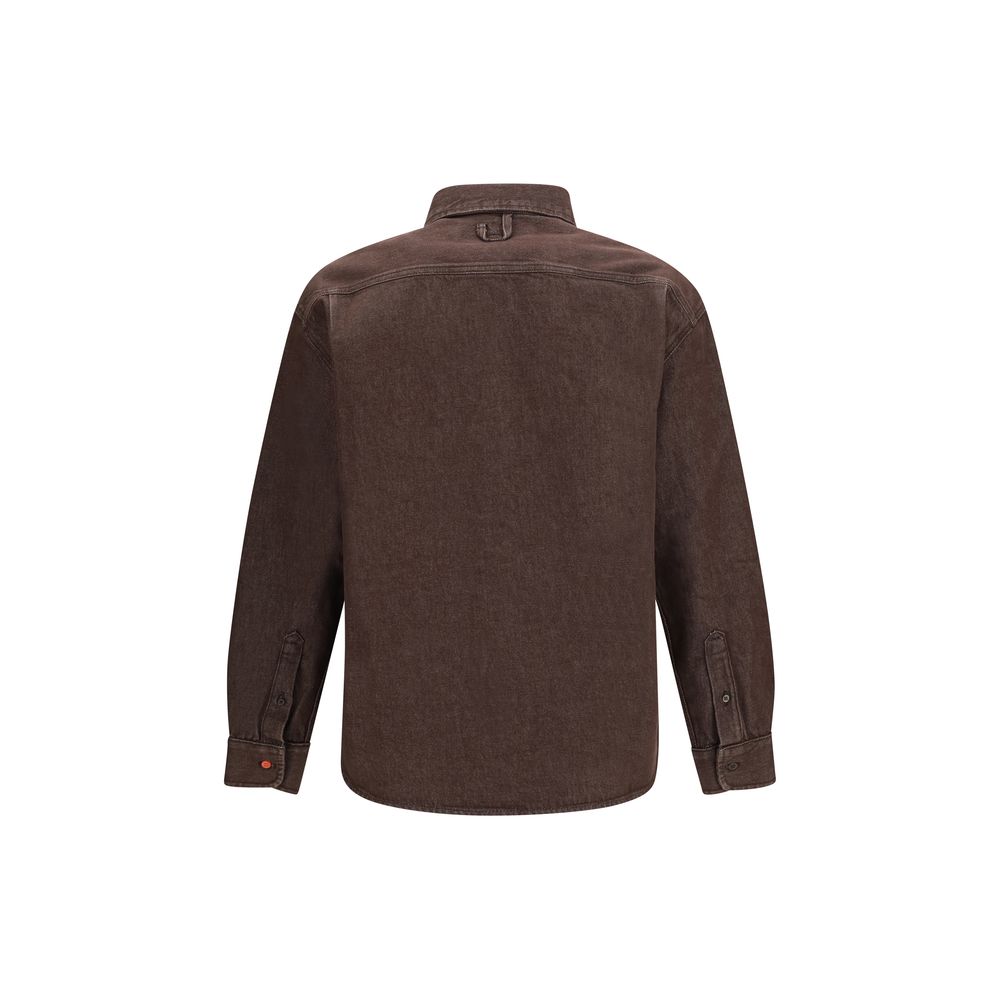 Jacquemus Brown Denim Shirt