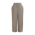 Jacquemus Gray Wool Oves Aries Flared Pants