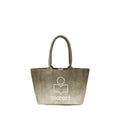 Isabel Marant Bicolor Cotton Shoulder Bag