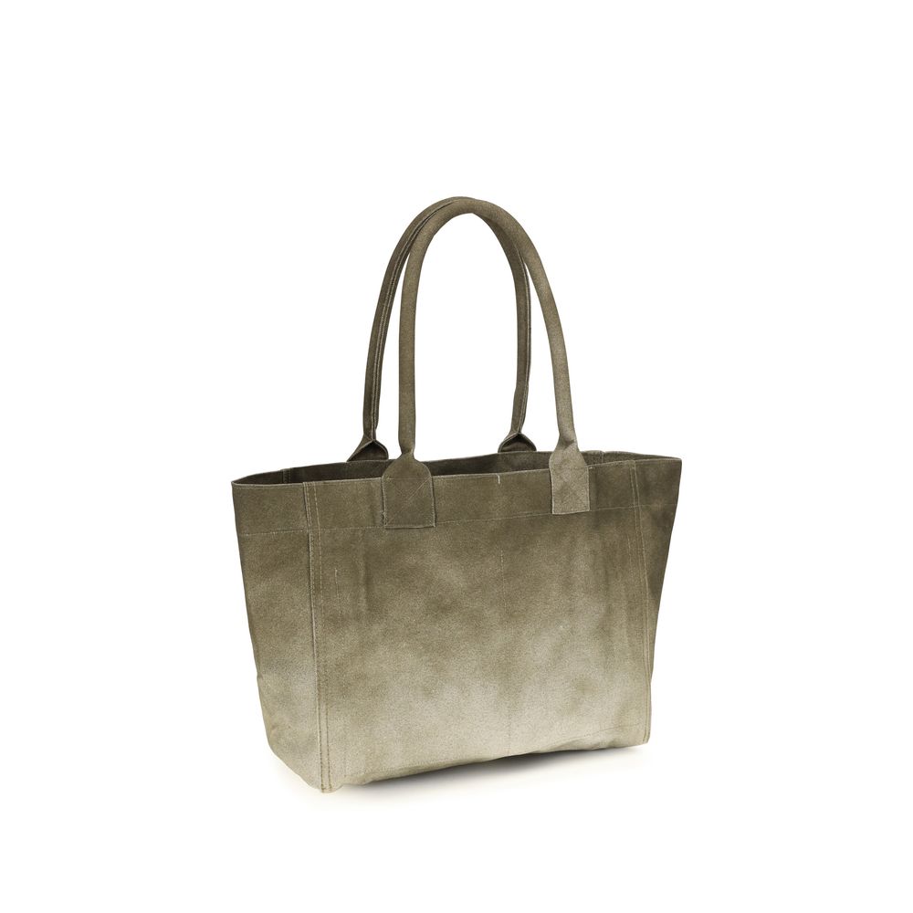 Isabel Marant Bicolor Cotton Shoulder Bag