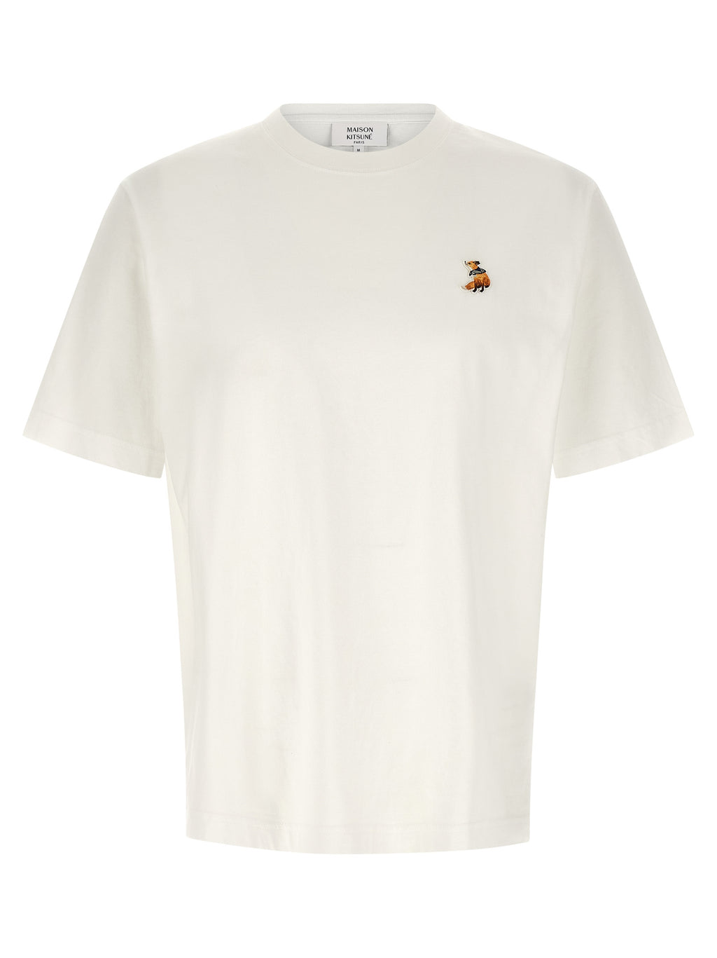 Maison Kitsuné White Organic Cotton T-Shirt