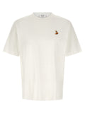 Maison Kitsuné White Organic Cotton T-Shirt