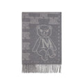 Max Mara Gray Cashmere Scarf