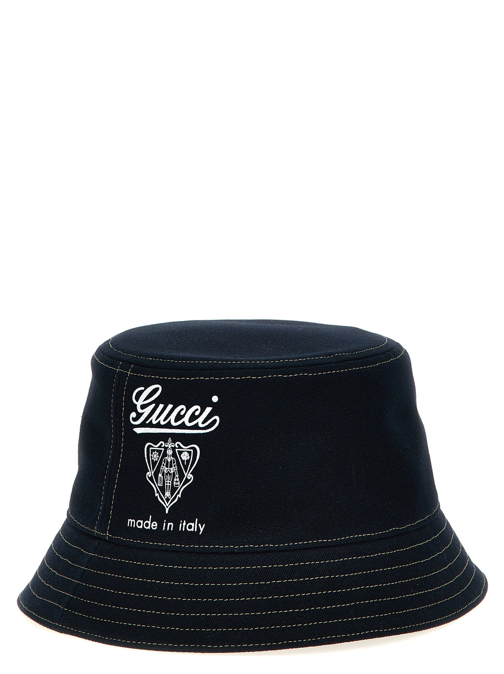 Gucci Blue Cotton Bucket Hat