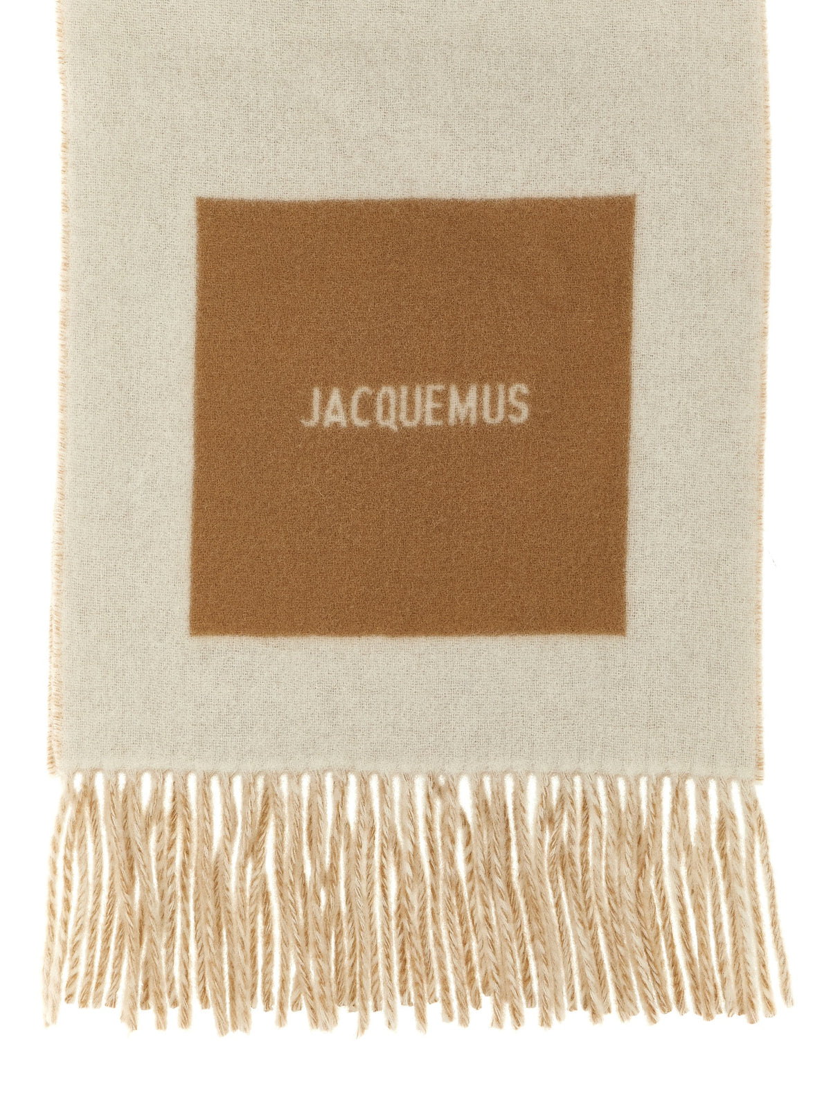 Jacquemus Beige Virgin Wool Foulard