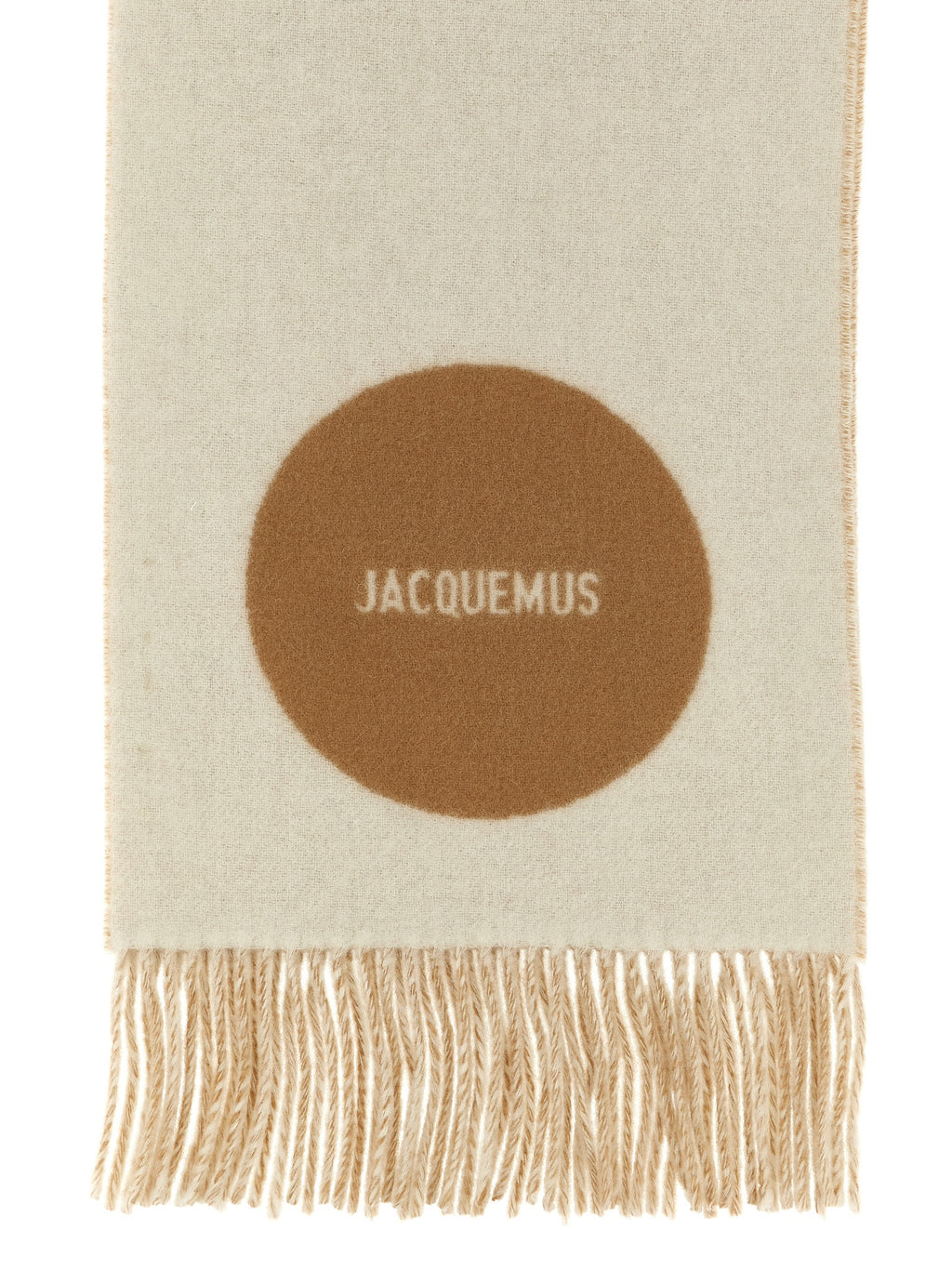 Jacquemus Beige Virgin Wool Foulard
