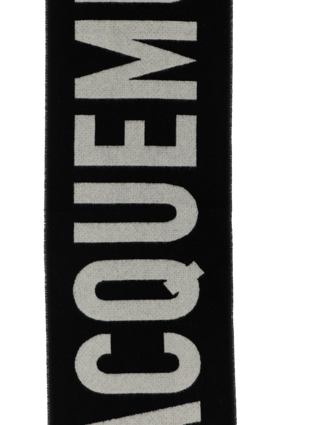 Jacquemus Black Wool Foulard