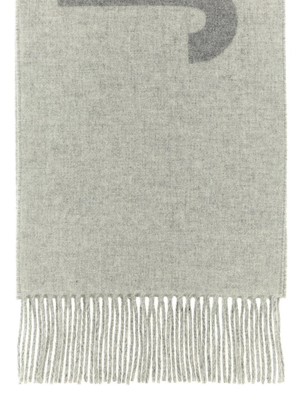 Jacquemus Gray Wool Foulard